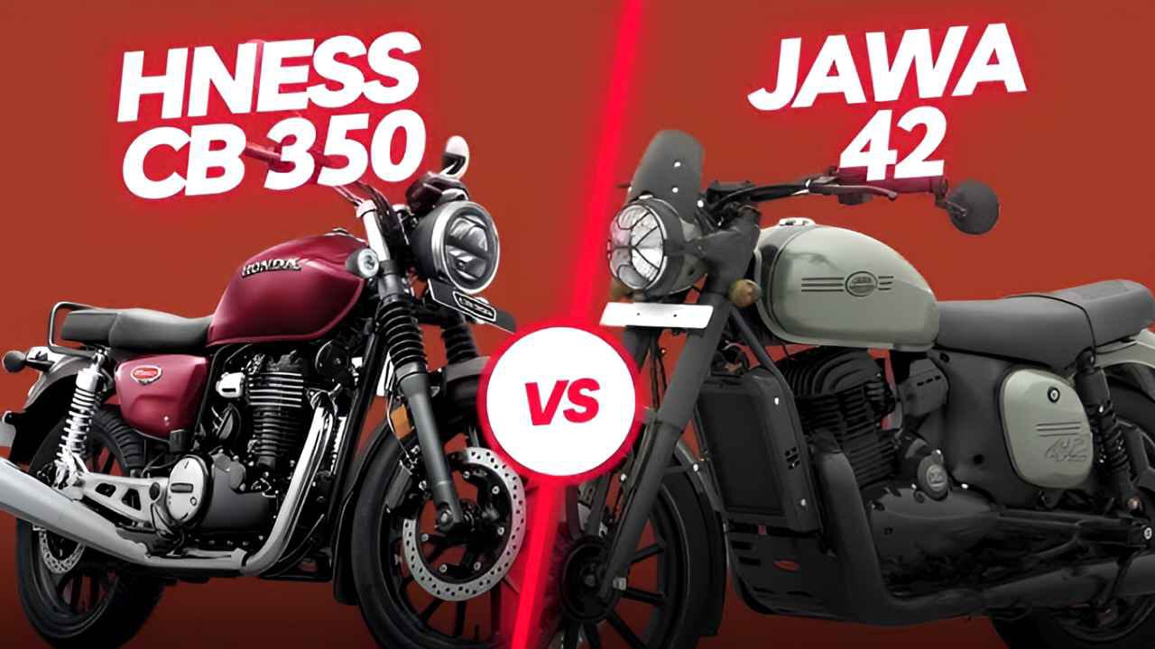 Jawa 42 FJ vs Honda Hness CB350